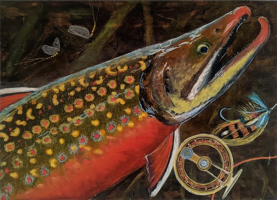 Arctic Char in the composition