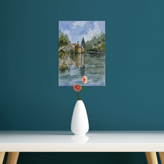 Scotney Castle in Spring