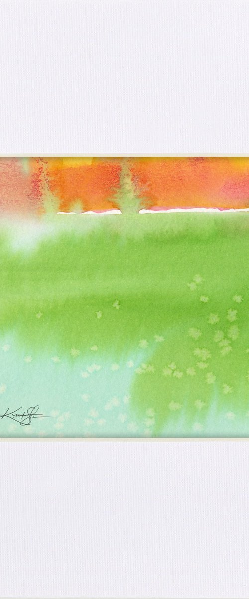 Watercolor Abstract 30 by Kathy Morton Stanion