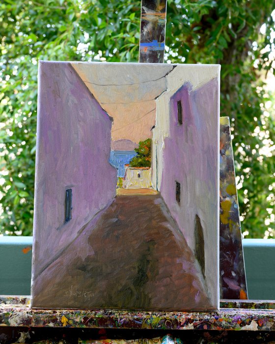 In the Little Greek Village