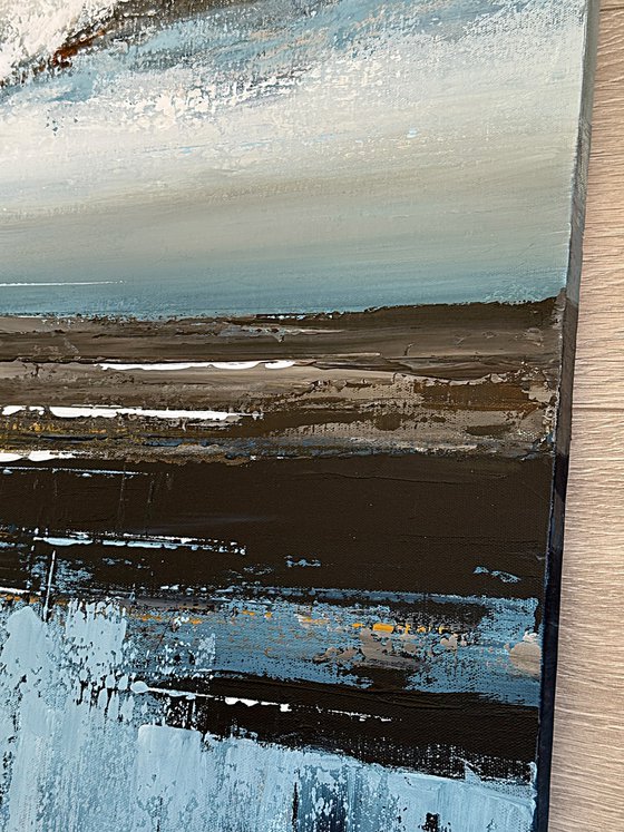Light Beyond the Distant Shore landscape