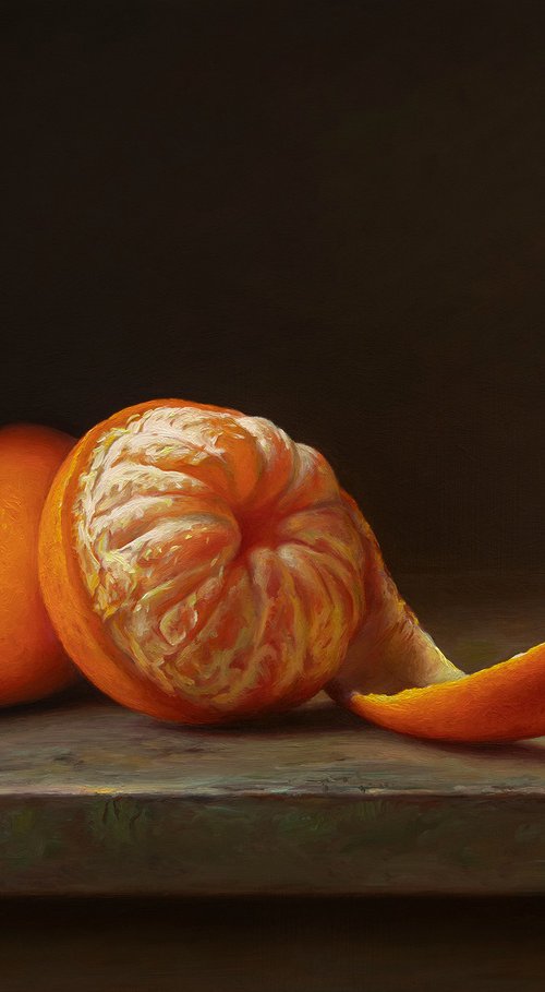 Mandarins by Albert Kechyan