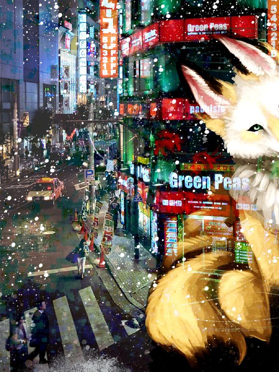 Kitsune in Tokyo