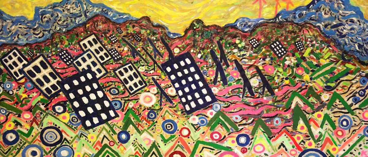 Solar Array By Katie Jurkiewicz, 101 X 46, Artwork For Sale On Artfinder