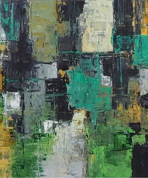 Mosses And Lichens On The Tree Trunks by Kalpana Soanes
