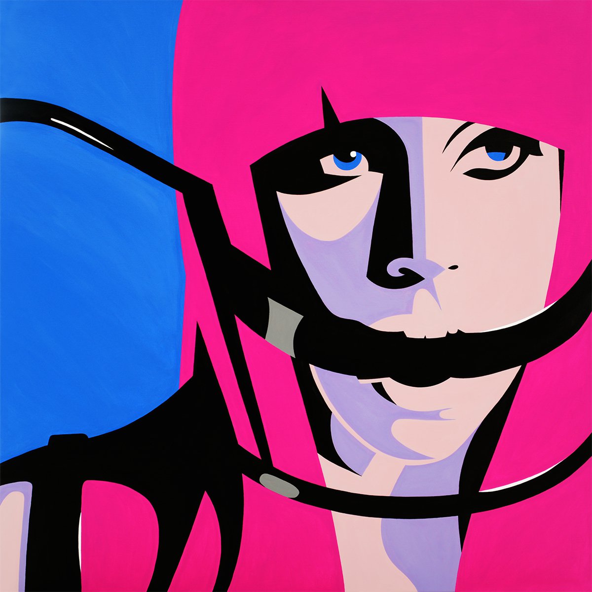 Pop Art Portrait - Lady Gaga (Gag Order) by Pop Art Australia