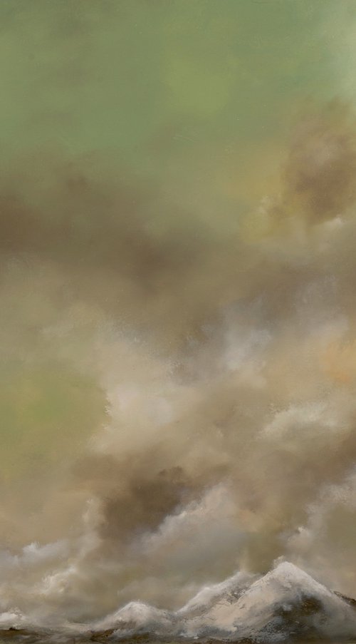 Our Clouds Over The Alps by Rolf Marriott