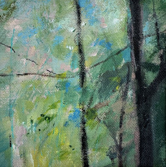 Bloomsbury inspired trees