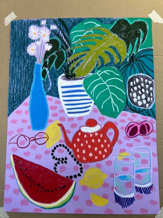 Elegant Interior Still Life