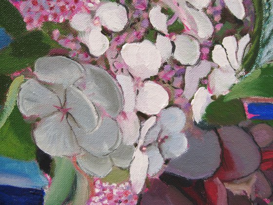 Hydrangea and Mixed Flowers