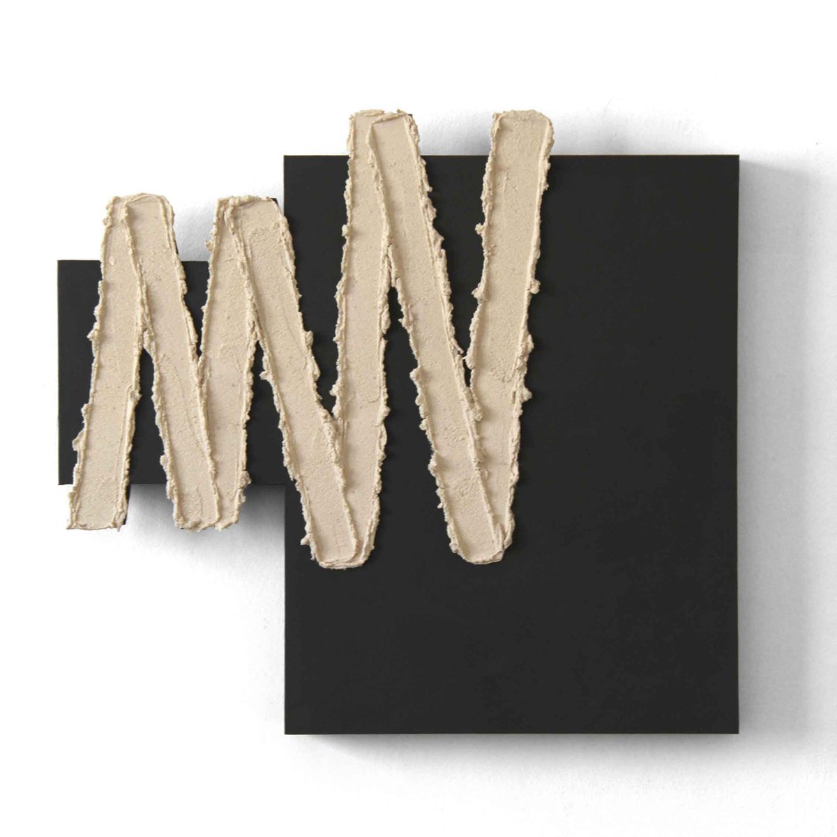 Geometric Abstract Acrylic Painting By Martin Singer, 16 X 15", 7Cp2P-25, Original Artwork