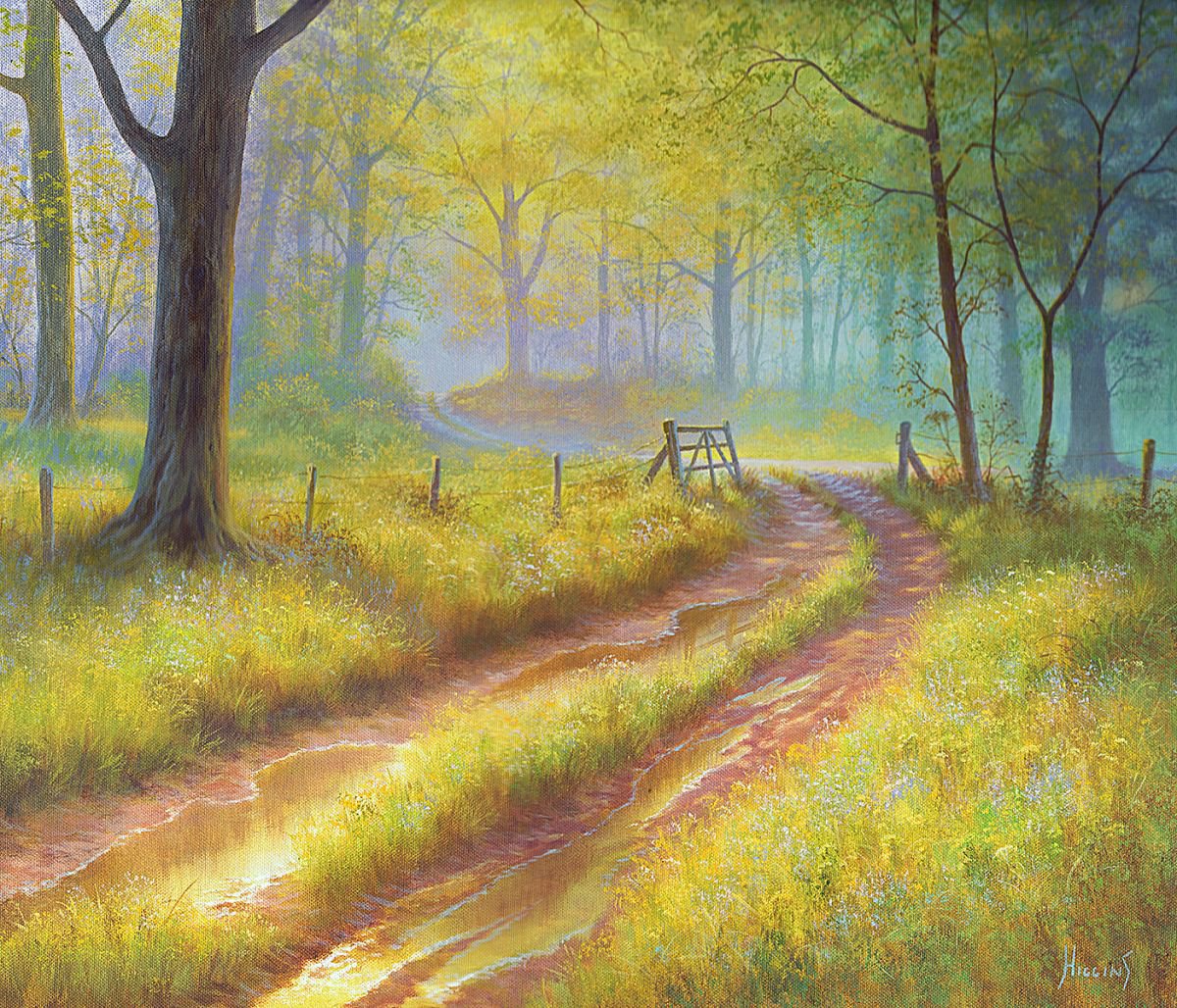 A walk in the woods by Paul  Higgins