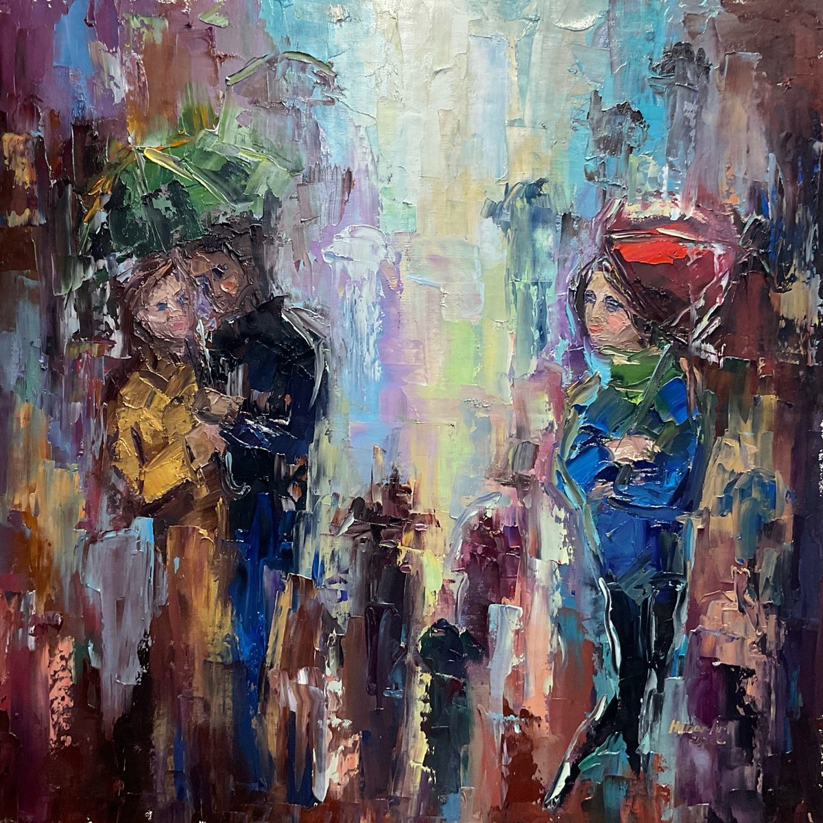 Look Into The Past By Mariia Hyhar, 20 X 20, Artwork For Sale On Artfinder