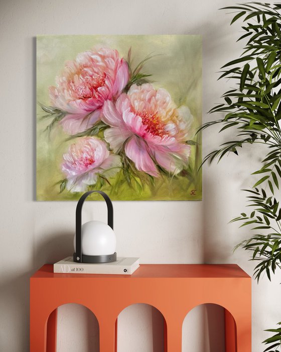 Magic peonies series - Petals of Tenderness