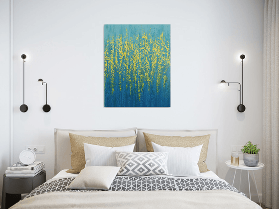 Yellow and Blues - Color Field