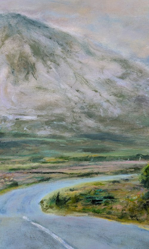 View of Mount Errigal by Richard Freer