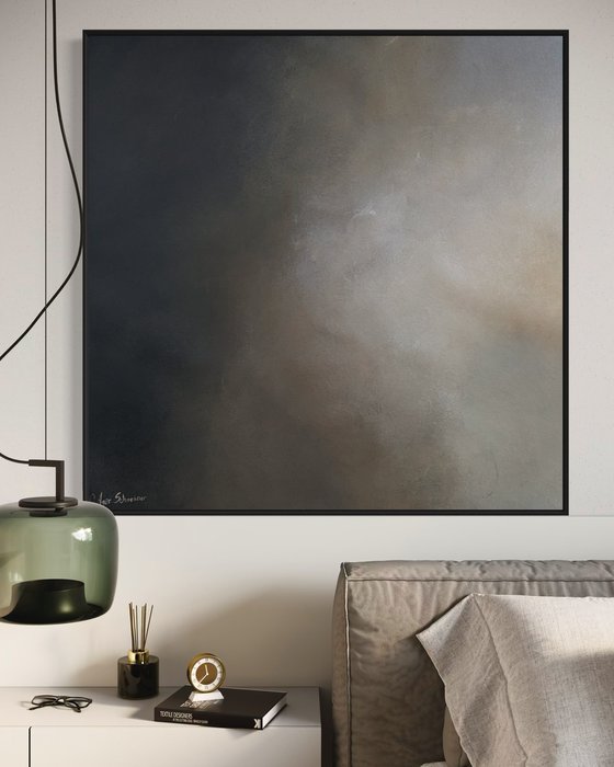 Night sky (black frame)