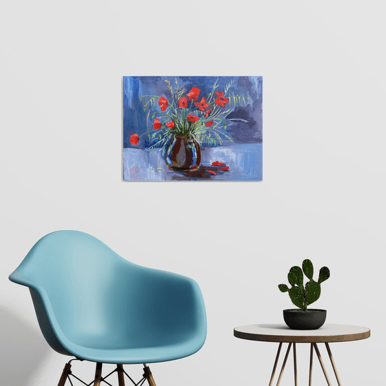 Still Life with Poppies