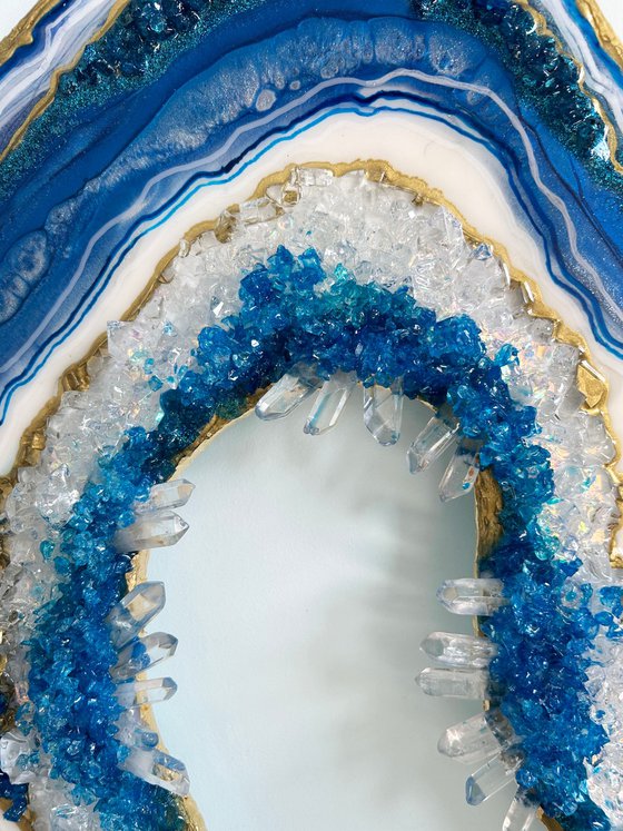 Sapphire Geode