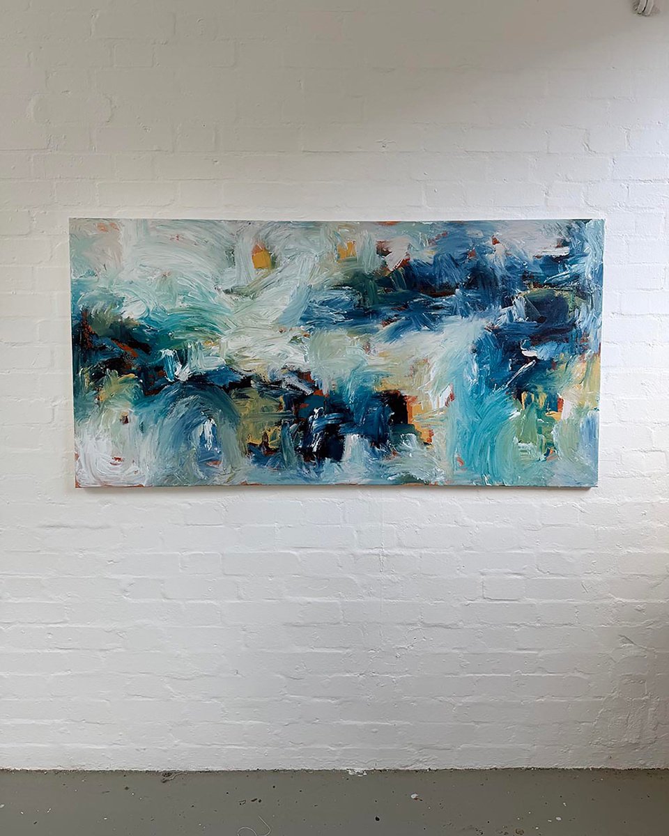  Hidden Coves By Omar Obaid, 59 X 30, Artwork For Sale On Artfinder