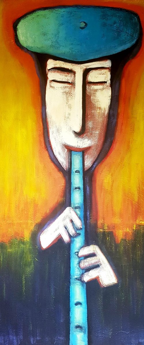 Geel Pipe by Zhana Viel