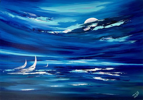 Moonlit Voyage by Marja Brown