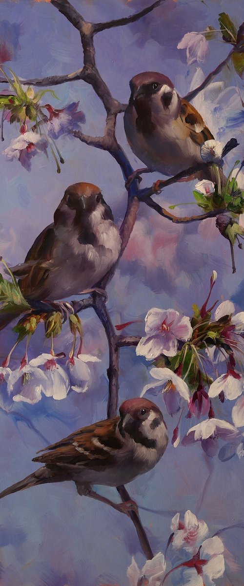 "Spring day" by Lena Vylusk