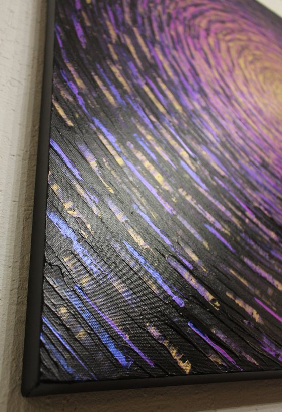 Vast amethyst gold radiance