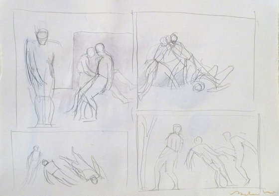 Comic Strip #5, 29x42 cm