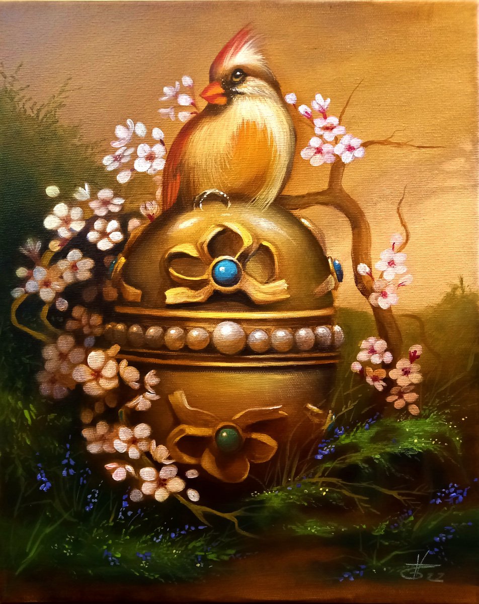 Surrealistic Still Life Acrylic Painting By Valentina Toma