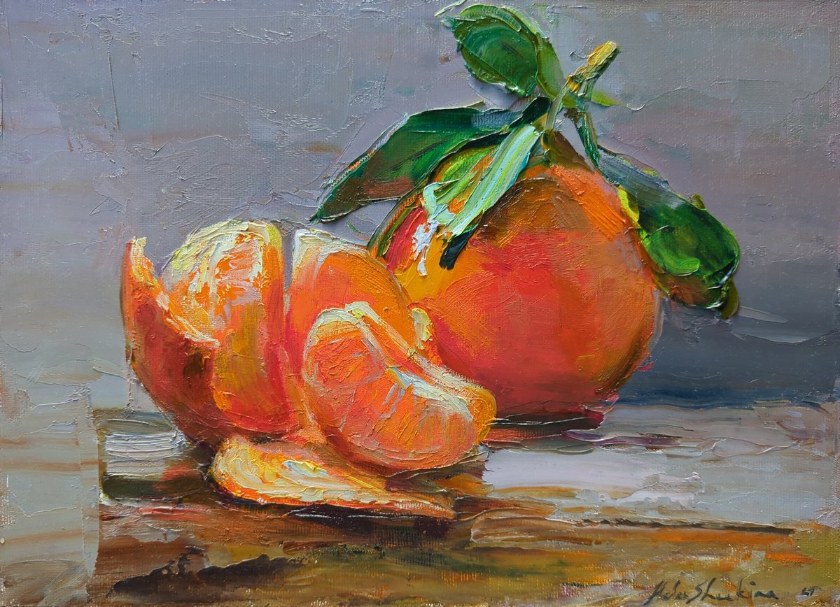 Orange By Helen Shukina, 11 X 8, Artwork For Sale On Artfinder