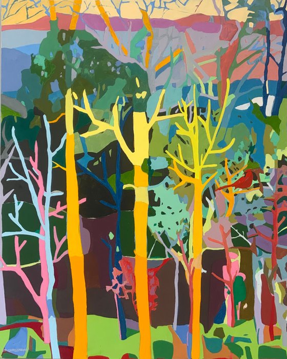 A Mr. Cardinal Visit On A Summer Afternoon