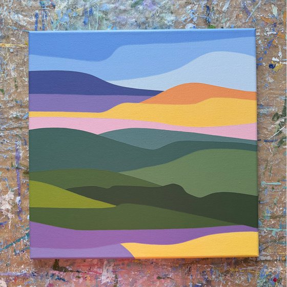Over the Lavender Fields