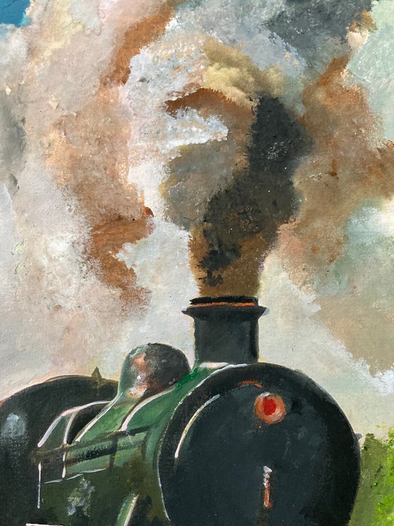 English Steam Train