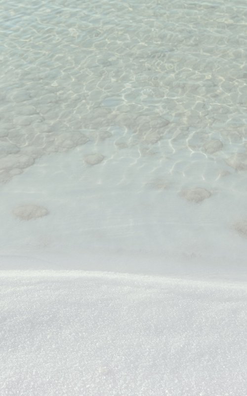Dead Sea shore by Lidiya Dmitrieva