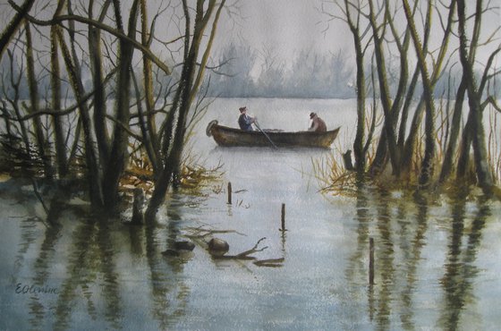 Boat on the river