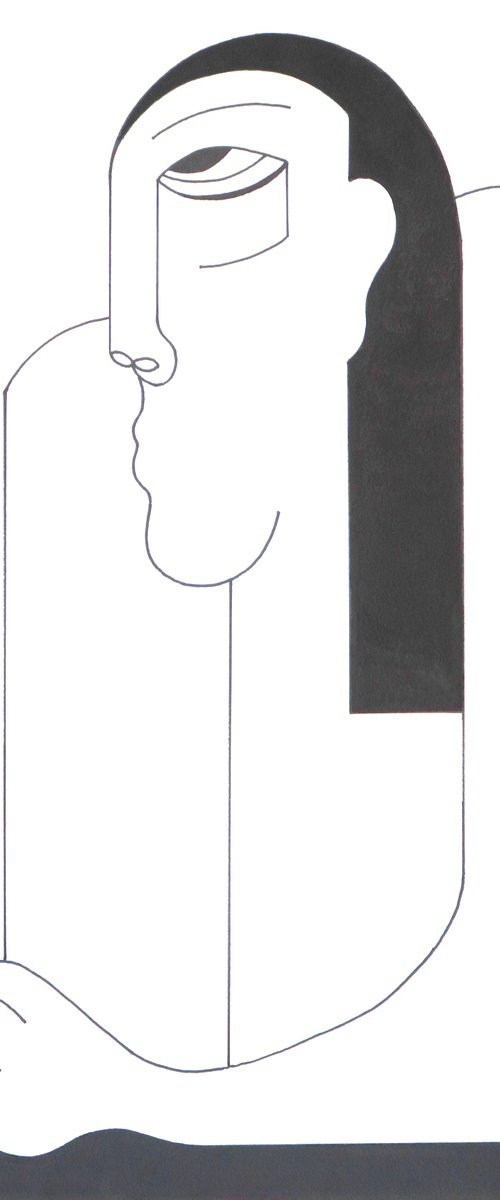 Deux en Une by Hildegarde Handsaeme
