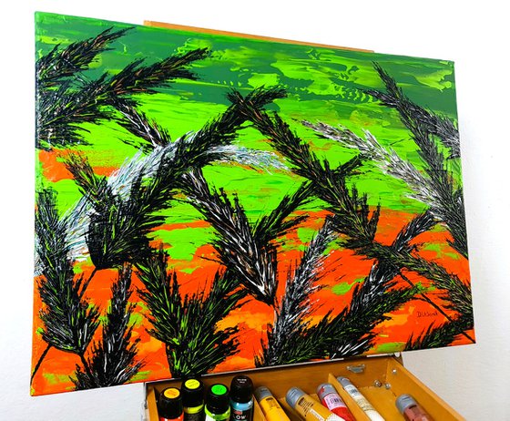 Grass In Green Color