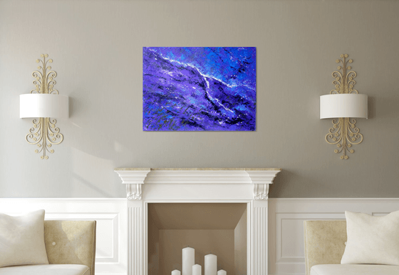 Purple Nebula - Large