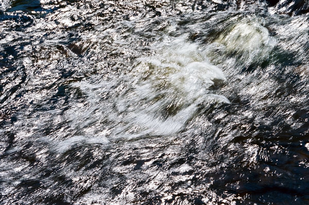 Organic Abstract Photograph By Justice Hyde, 36 X 24", Water 8 - Unmounted, Original Artwork