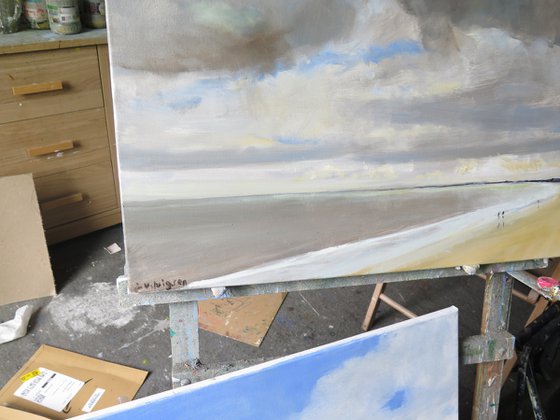 Bridlington Beach, April 22