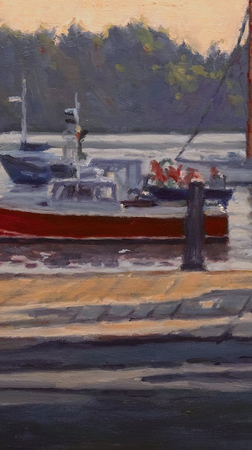 Bass Harbor Boats by Daniel Fishback