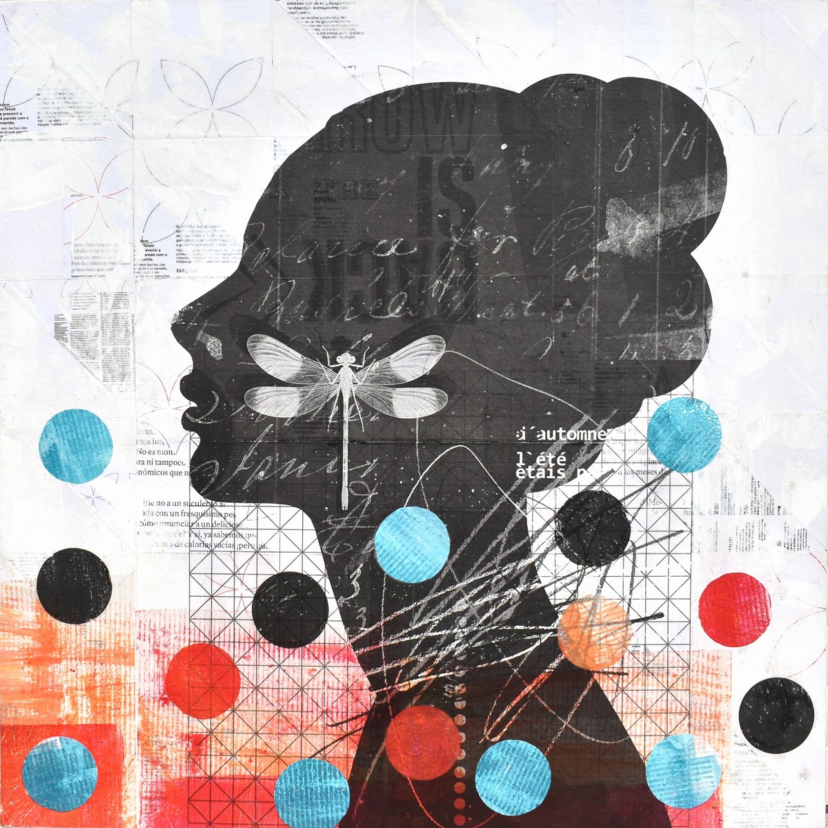 Collage_225_Black power portrait by Manel Villalonga
