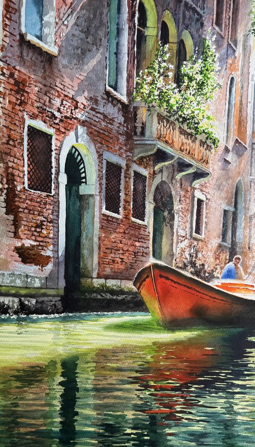 Venice morning by Igor Dubovoy