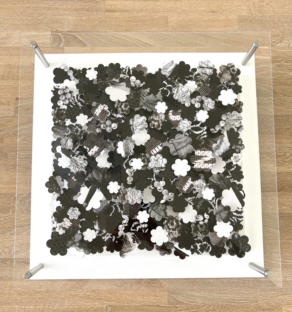 Urban And Pop Sculpture , Petal & Pearl By Angelika Millmaker, 20 X 20, Artwork For Sale On Artfinder