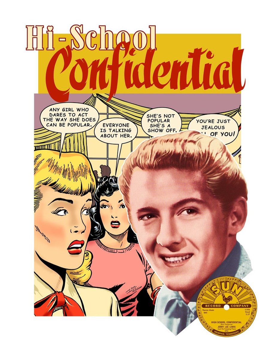 High School Confidential Digital Art (Giclée) by Terry Pastor Artfinder
