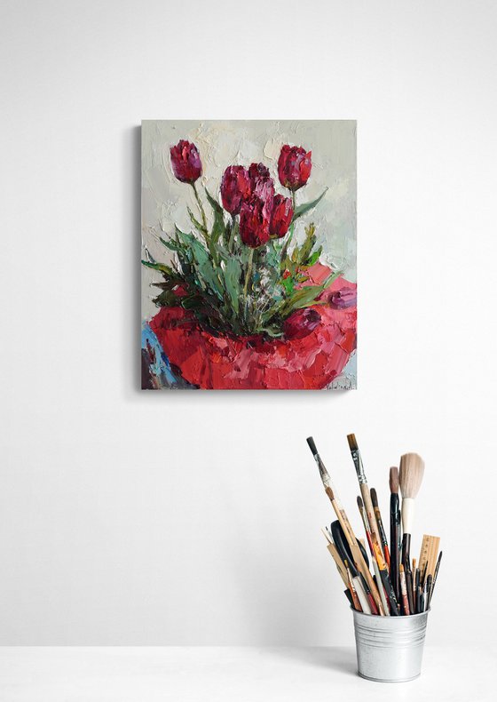 Red Tulips