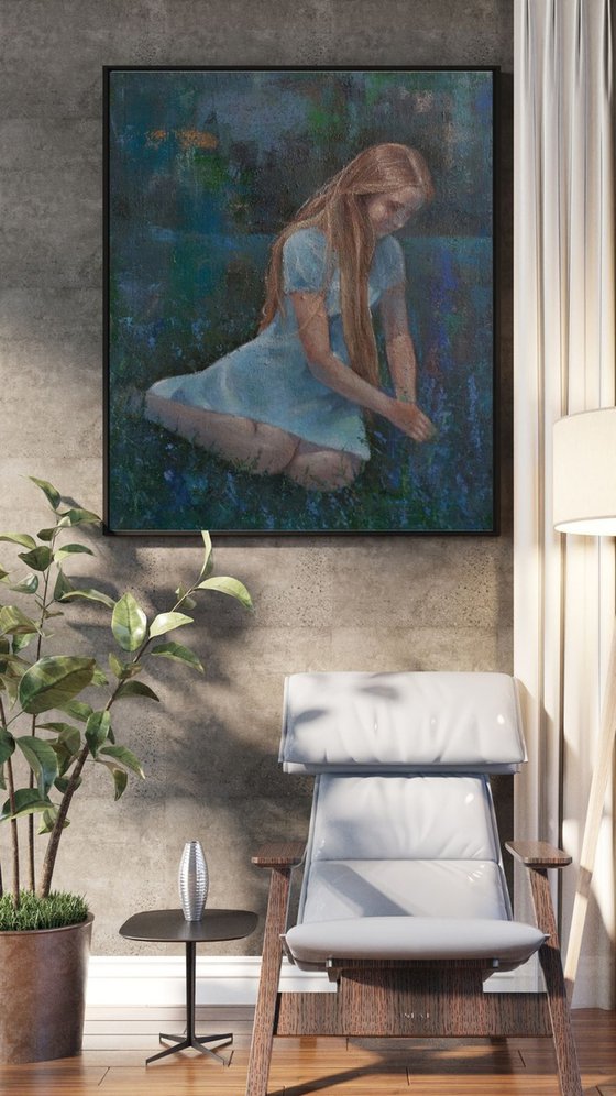 Innocence Amongst the Lavender