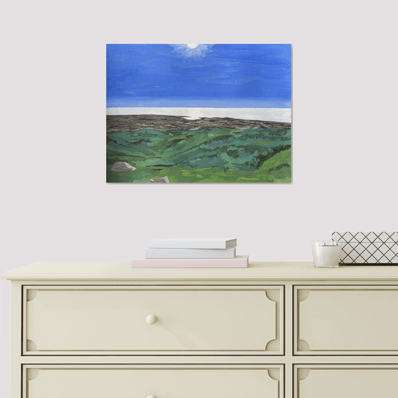 On the windy ridges between Prati and Usciolu