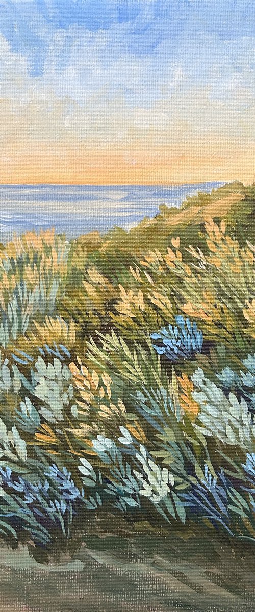 Evening in the Dunes III by Gabriele Prismantaite